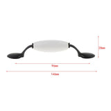 Max European Aluminum Alloy Porcelain White Blue and White Porcelain Handle 6