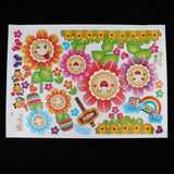 Max Self-adhesive Wall Sticker Mural PVC Flower Vine Wallpaper Red Flower