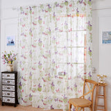 Max Semi Sheer Curtains Rod Pocket  1.45x1.5m