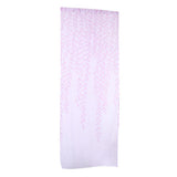 Max Sheer Gauze Voile Window Curtain Tulle Drape Rod Pocket 100X270cm Lilac