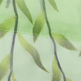 Max Sheer Gauze Voile Window Curtain Tulle Drape Rod Pocket 100X270cm Green