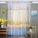Max Giraffe Semi Sheer Curtains Rod Pocket  1x2.7m