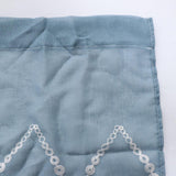 Max 3 Color Translucent Polyester Fabric Cotton Curtain Voile Curtain Light Blue