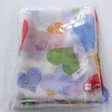 Max Heart Shape Semi Sheer Curtains Rod Pocket  100x270cm