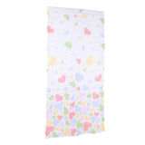 Max Heart Shape Semi Sheer Curtains Rod Pocket  100x200cm