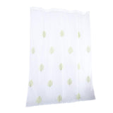 Max Nordic Embroidered Curtains Sheer Voile Window Curtain Panels 2x2.75m