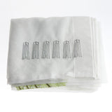 Max Nordic Embroidered Curtains Sheer Voile Window Curtain Panels 2x2.75m