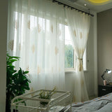 Max Voile Gauze Curtain Panel Tulle Window Drapes for Bedroom Balcony Decoration 250x275cm