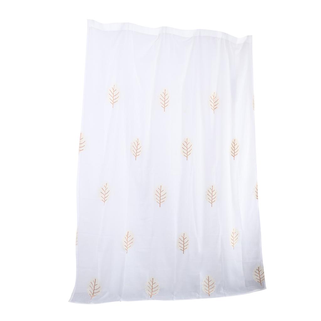 Max Voile Gauze Curtain Panel Tulle Window Drapes for Bedroom Balcony Decoration 250x275cm