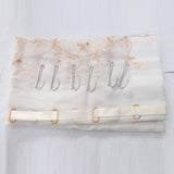 Max Pastoral Tulle Window Roman Curtain Embroidered Sheer for Home 0.8x2m
