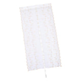 Max Pastoral Tulle Window Roman Curtain Embroidered Sheer for Home 0.8x2m