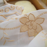Max Tie Up Curtain Balloon Shade Window Treatment Valance Voile Gauze 150x80cm