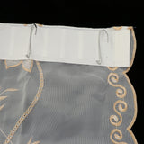 Max Tie Up Curtain Balloon Shade Window Treatment Valance Voile Gauze 150x80cm