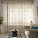 Max Tie Up Curtain Balloon Shade Window Treatment Valance Voile Gauze 150x80cm