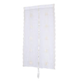 Max Maxb Embroidered Voile Curtain Single Panel Light Yellow 80x150CM_31.5x59.1 inch