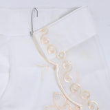 Max Maxb Embroidered Voile Curtain Single Panel Light Yellow 80x150CM_31.5x59.1 inch