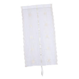 Max Maxb Embroidered Voile Curtain Single Panel Light Yellow 80x150CM_31.5x59.1 inch