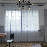 Max Tie Up Curtain Balloon Shades Window Treatment Valance Voile Gauze 150x80cm
