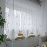 Max Decorative Balcony Window Roman Shades Tie-Up Roman Shades Curtain 150x80cm