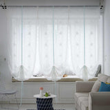 Max Decorative Balcony Window Roman Shades Tie-Up Roman Shades Curtain 150x80cm
