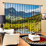 Max Blackout Curtains, 3D Print Curtain Living Room Bedroom Drapes Style_1