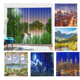 Max Blackout Curtains, 3D Print Curtain Living Room Bedroom Drapes Style_1