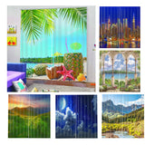 Max Blackout Curtains, 3D Print Curtain Living Room Bedroom Drapes Style_1