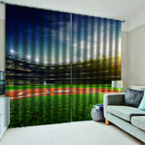 Max Blackout Curtains, 3D Print Curtain Living Room Bedroom Drapes Style_3