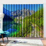 Max Blackout Curtains, 3D Print Curtain Living Room Bedroom Drapes Style_12