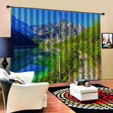 Max Blackout Curtains, 3D Print Curtain Living Room Bedroom Drapes Style_12