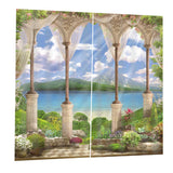 Max Blackout Curtains, 3D Print Curtain Living Room Bedroom Drapes Style_17