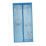 Max Anti-Bugs Magnetic Mesh Door Curtain with Full Frame Hook&Loop 100x210CM