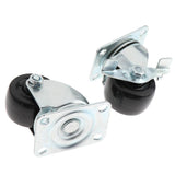 Max Swivel Plate Caster Wheels with Brake with Top Plate 2inch Universal