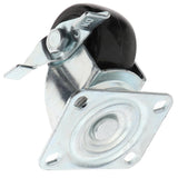 Max Swivel Plate Caster Wheels with Brake with Top Plate 2inch Side brake