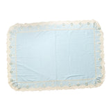 Max European Style Thicken Cover Cloth for Table/ Fridge Table Cloth Blue