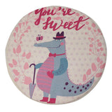 Max Maxb Cute Animal Style Children Seat Cushion Cover 12 Inch Crocodile