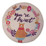 Max Non-slip Seat Cushion Circular Chair Cushions Round Mat Cover Pad Color_7