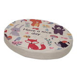 Max Round Stuffed Floor Seating Cushion for Living Room, Bedroom,Tatami Animals