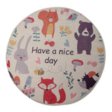 Max Round Stuffed Floor Seating Cushion for Living Room, Bedroom,Tatami Animals