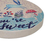 Max Round Stuffed Floor Seating Cushion for Living Room, Bedroom,Tatami Bunny 2