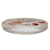 Max 1 Pc Tatami Sponge Seat Pad Cartoon Polyester Round Circle Cushion Space