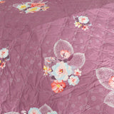 Max King Mattress Topper Pad Cover Quilted Fitted Mattress Protector  Floral_B