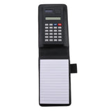 Max Faux Leather Waterproof Top Hardcover Notes Book with Calculator Black