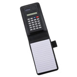 Max Faux Leather Waterproof Top Hardcover Notes Book with Calculator Black
