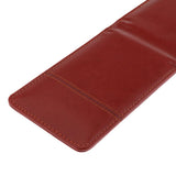 Max Faux Leather Waterproof Top Hardcover Notes Book with Calculator Red Brown