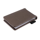 Max Faux Leather Waterproof Top Hardcover Notes Book with Calculator Champagne