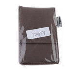 Max Faux Leather Waterproof Top Hardcover Notes Book with Calculator Champagne