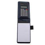 Max Faux Leather Waterproof Top Hardcover Notes Book with Calculator Dark Blue