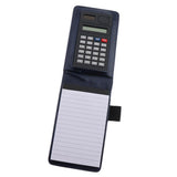 Max Faux Leather Waterproof Top Hardcover Notes Book with Calculator Dark Blue