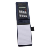 Max Faux Leather Waterproof Top Hardcover Notes Book with Calculator Dark Blue